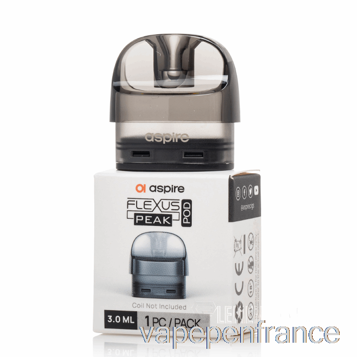 Aspire Flexus Peak Pod De Remplacement Pod Vide (sans Bobine) Stylo Vape